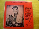 LARRY HALL   SANDY    SUPER RARE STERO   1960 STEREO   LP  RECORD VG+  COVER VG+