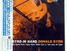 DONALD BYRD BYRD IN HAND BLUE NOTE 84019 JAPAN LAMINATED SLEEVE OBI VINYL LP