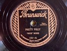 Bruns 132 Dock Boggs PRETTY POLLY  78rpm country E amazing