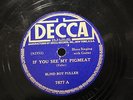 BLUES BLIND BOY FULLER If You See My Pigmeat DECCA 7877  E-
