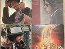 Bob Dylan - 4 LP Lot.  Blood on the Tracks, Nashville Skyline, Desire, Saved