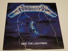 METALLICA Ride The Lightning Vinyl LP 1984 Elektra 9-60396 Original Masterdisk