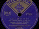 LILI MARLEEN GERMAN WW2 MARSCH RARE WWII 78rpm LILLI MARLEN, MARLENE