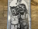 Billy Woods & Kenny Segal Hiding Places cassette tape yellow alt cover limited