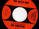 THE ROOSTERS (M-) CA. JANGLE GARAGE 45 - ONE OF THESE DAYS/YOU GOTTA RUN - HEAR