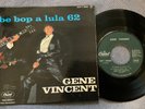 GENE VINCENT - BE BOP A LULA 62 E.P. rare FRENCH 1962 EP / ROCKABILLY / EX++