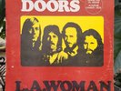 LP 33T - The Doors - L.A. Woman / Press France Round Coins Code Y Media N.Mint