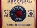 FATS DOMINO GOING TO THE RIVER MARDI GRAS IN NEW ORLEANS EXC 45 RARE BLUE LABEL