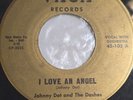 TEENER SURF 45 JOHNNY DOT & THE DASHES I LOVE AN ANGEL/JUST FOR YOU VACA