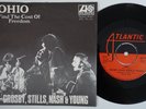 CROSBY STILLS NASH & NEIL YOUNG Ohio RARE Sweden 45 swedish David Graham HEAR