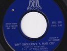 MORRIS CHESTNUT ATTRACTIONS Why Shouldn't A Man Cry RARE M- northern soul 45