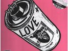 Love Battery Dayglo BLUE VINYL NEW OVP Jack Pot Vinyl LP