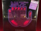 MAZE FRANKIE BEVERLY Live In Los Angeles 1981 USA double Vinyl LP NEW SEALED