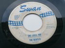 THE BEATLES 1964 USA SWAN  45  SHE LOVES YOU  BLUE LABEL  REC0-ART- PHILA