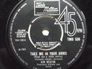 KIM WESTON TAKE ME IN YOUR ARMS UK TAMLA MOTOWN RECORDS NORTHERN SOUL SINGLE