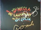FRIDAY NIGHT IN SAN FRANCISCO HAND SIGNED LP BY JOHN MCLAUGHLIN & AL DI MEOLA