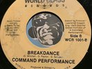 COMMAND PERFORMANCE Funk 45 World Class #1001 Breakdance b/w I Still Love You