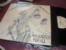 METALLICA AND JUSTICE FOR ALL 2 LP ELEKTRA LABEL FROM 1988 INNER SLEEVES VG
