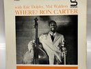 RON CARTER   Where? Eric Dolphy. 60s mono STATUS jazz lp . Van Gelder. EX