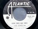 NM • Led Zeppelin PROMO 45 Good Times Bad…/Communication Breakdown Mono 1969