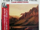 LOUIS ARMSTRONG WHAT A WONDERFUL WORLD MCA VIM28601 JAPAN OBI VINYL LP