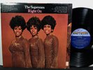 THE SUPREMES Right On LP MOTOWN MS-706 STEREO 1970 Soul Cut Away Poster