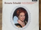 Renata Tebaldi Recital NPO De Fabritiis Decca SXL 6152  WBG ED1  NEAR MINT