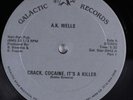 A.K. WELLS Crack, Cocaine, It's A Killer GALACTIC 12