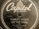 The Pied Pipers - Mairzy Doats / A Journey To A Star - Capitol 148 VG