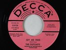 Garage Psych 45 - Outcasts - Set Me Free - Decca