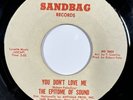 Original THE EPITOME OF SOUND: You Don’t Love Me Sandbag Northern Soul 45