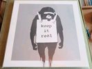 Banksy-DJ DM Laugh Now/Keep It Real Banksy Rare Silver edition Vinyl Low Number