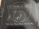The Sisters Of Mercy- Walk Away- Merciful Release Records- Sleeve Signed