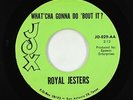 R&B Soul Doo-Wop 45 - Royal Jesters - What'Cha Gonna Do 'Bout It? - Jox - VG+