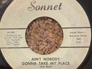 RARE ROCKER 45rpm RECORD - RED WEST - SONNET - AIN'T NOBODY GONNA TAKE MY PLACE