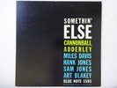 Cannonball Adderley Somethin' Else Blue Note GXK 8042 Japan  VINYL LP
