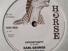 Rare Reggae Trojan 45 Earl George Opportunity HOSS143 1977  NM Horse