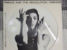 PRINCE -Parade- Very Rare UK Picture Disc LP in Die-cut Sleeve (Vinyl Record)