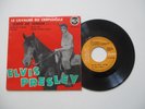 RARE 45T FRENCH EP SIXTIES ELVIS PRESLEY LE CAVALIER DU CREPUSCULE LABEL ORANGE
