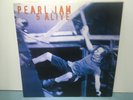 PEARL JAM 5 Alive White Vinyl LP Record Live UK 1992 Concert Rare Vedder