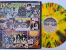 KISS Unmasked MEXICAN COLORED SPLATTER LP vinyl HARD TO FIND MEXICO LP VG+ 1980