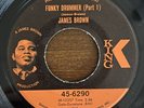JAMES BROWN - 'The Funky Drummer Part 1 & 2 ' - 45 (King) Dynamite Soul  BREAKS