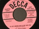 MELLO-TONES: i'm just another one in love with you / i'm gonna get DECCA 7