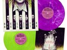 Beetlejuice Beetlejuice Soundtrack 2x PURPLE GREEN VINYL & Art Print Poster NEW