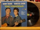 Randy Boone & Roberta Shore THE VIRGINIAN Vinyl LP - 1965 Decca Mono - VG+/VG+