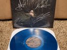 SIGNED Movements FEEL SOMETHING Sea Blue Vinyl LP AUTOGRAPHED