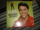 Elvis Presley - Elvis' Golden Story Volume 1 Japan Vinyl LP Lyrics Booklet M-/E