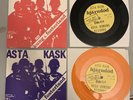 Asta Kask  Sweden Punk  7” Repress 2 Records Lot