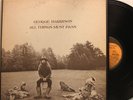 George Harrison 3-Disc Lp All Things Must Pass (W/ Poster) On Apple - Vg++