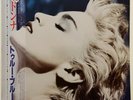 Madonna - True Blue - OBI   - JAPAN VINYL Insert - P-13310